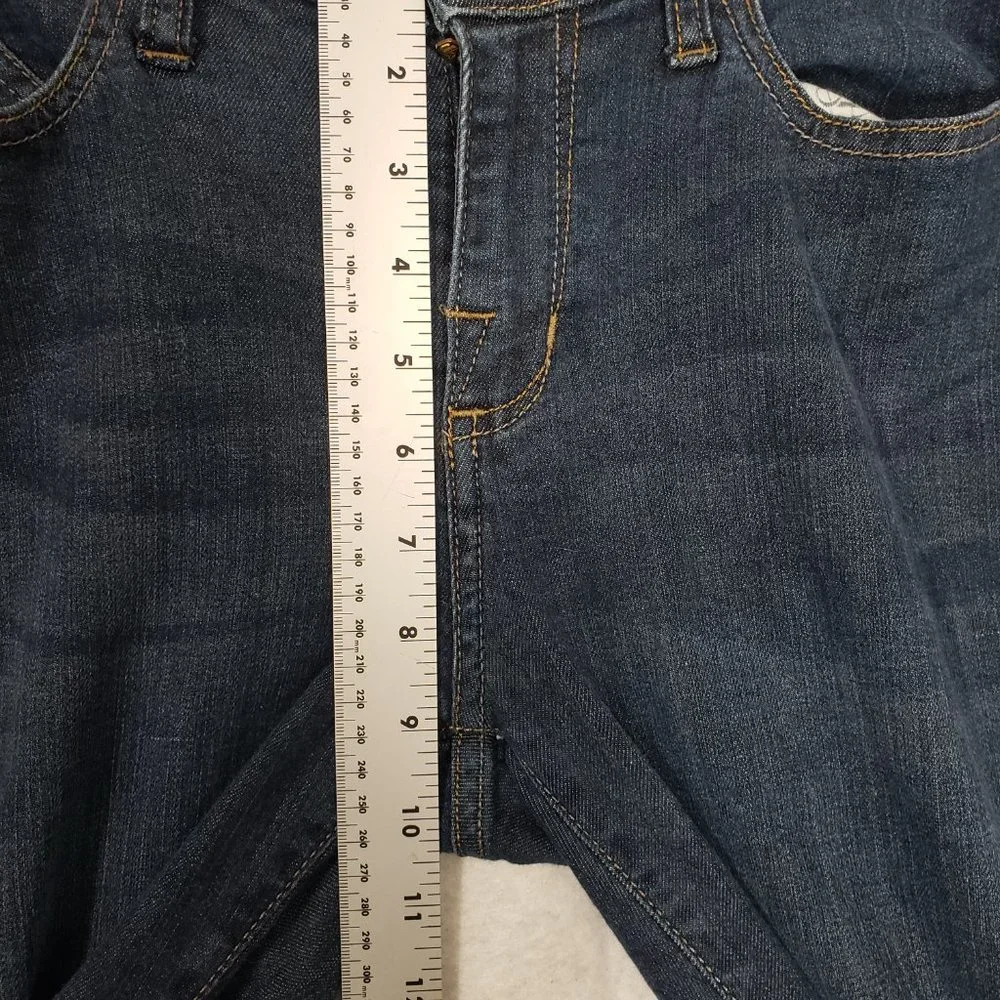 Rock & Republic Berlin Womens Jeans Dark Wash Blue Size 10 Stretch - Picture 5 of 9